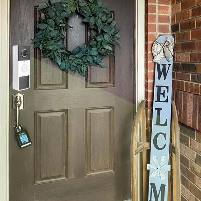 Alt view image 6 of 7 - Adhesive Video Doorbell Tape Mount Compatible with Tapo D210,Tapo D225 2K | No Drill No Damaging Wall,Strong Adhesive Mounting Strips,Sturdy and Long-lasting,Renter-friendly,with Doorbell Opening Tool