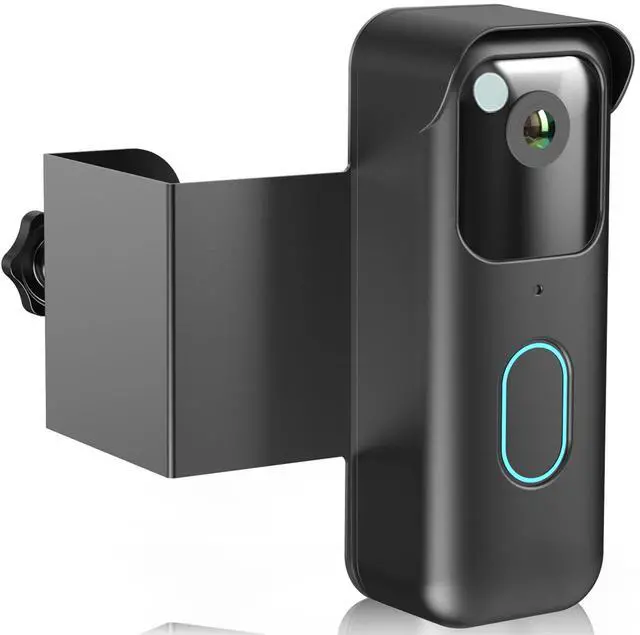 Main image of Anti-Theft Doorbell Mount for Blink Video Doorbell (2nd Gen), Drill-Free Door Mount with Rain Cover Doorbell Bracket Holder Not Block Doorbell Sensor Easy to Install for Business, Dorm, Rentals