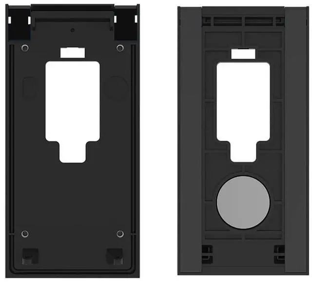Main image of No-Drill Mount Compatible for Ring Video Doorbell (2nd Generation - 2020 Release) Black
