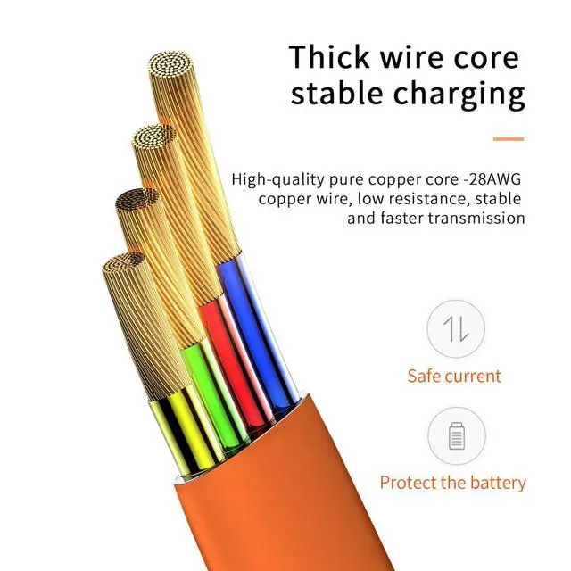 Alt view image 3 of 6 - Charger Charging Cable Compatible for Ring Enabled Video Doorbell (Released in 2020) 2/3/3 Plus/ 4, Peephole Cam, Doorbell Pro, Camera Battery Replacement Power Cord Wire