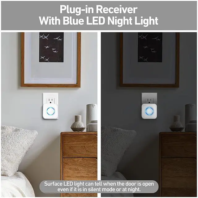 Alt view image 5 of 5 - Wireless Doorbell Receiver(Only 1 Receiver, No Transmitter)