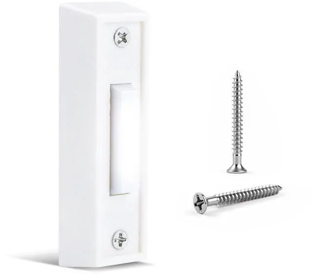 Main image of Lighted Doorbell Button, Wired Door Bell Push Button Replacement Door Bell Push Buttons LED Door Chime Wall Mounted Doorbell Switch Garage Doorbell Button (White Light)