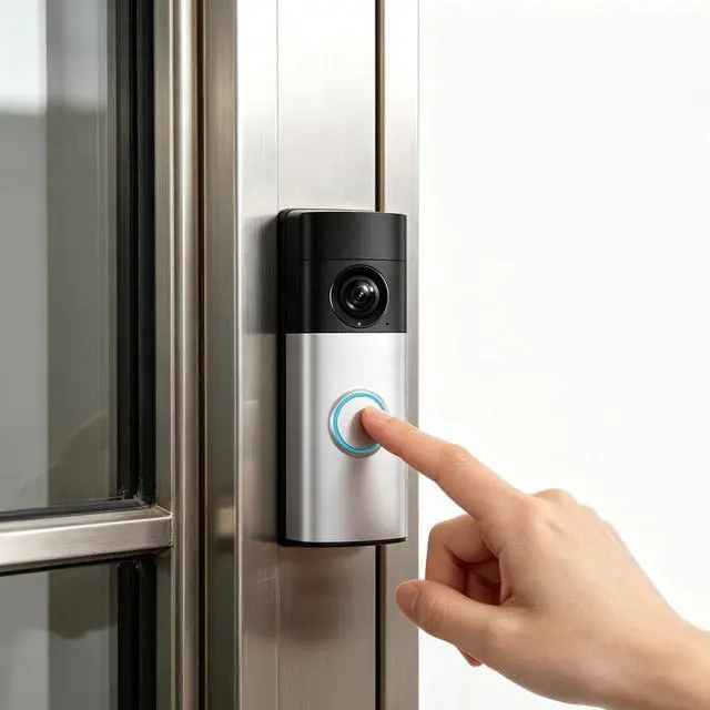 Alt view image 3 of 7 - Magnetic Doorbell Mount Compatible with Ring BatteryDoorbell/Plus/Pro, 202 2 Pack strong magnetic bracket , no drill magnet doorbell holder for apartment house office, for iron doors or metal surfaces