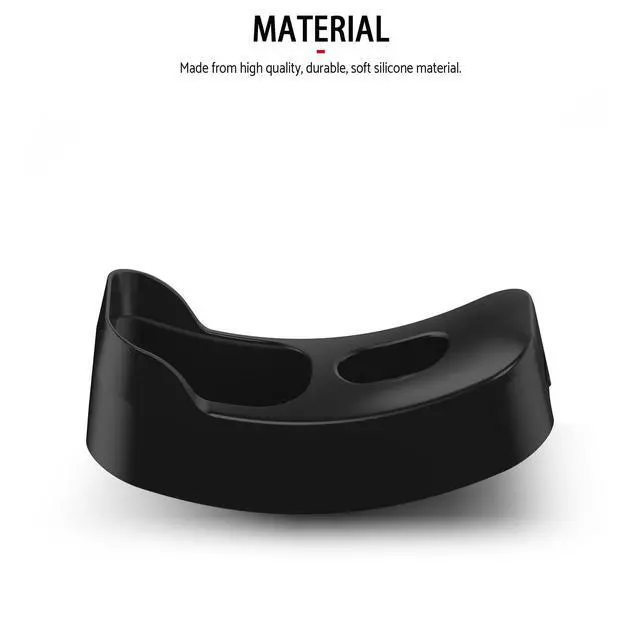 Alt view image 4 of 7 - Blink Doorbell Camera Cover - Weatherproof Silicone Protective Case with Brim for for Blink Video Doorbell 2025 New Model (2nd Gen), Full Protection, Easy Installation (Black)