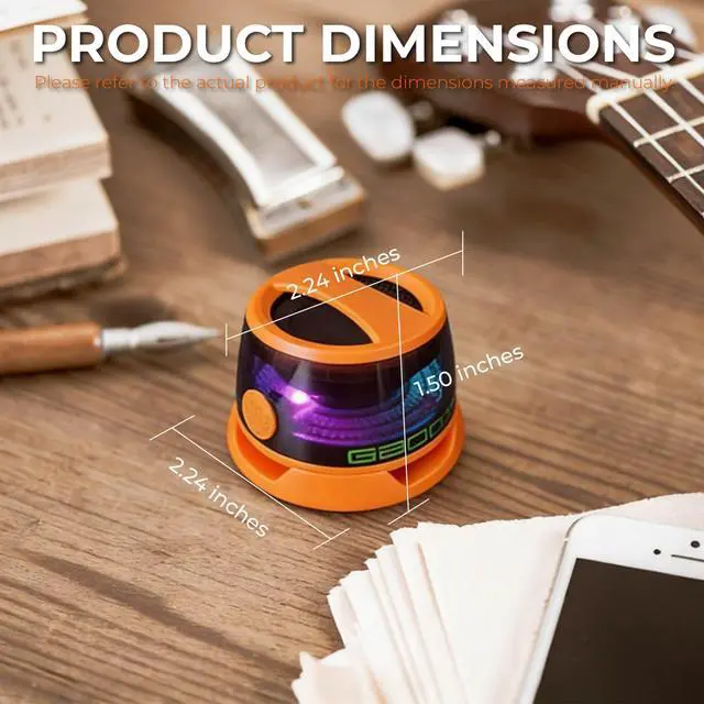 Alt view image 2 of 7 - G200 Magnetic Bluetooth Speaker Mini,9Core Magnet for Metal Surfaces | 40mm Driver with Bass & RGB Light, 7H Playtime IPX5 Waterproof, Phone Stand for Camping & Home Gifts1 Orange