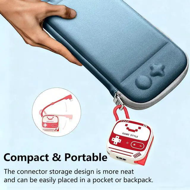 Alt view image 2 of 5 - TV Dock Station for Switch 2, 3-in-1 USB C Portable TV Docking Station Replacement with 4K@60Hz HDMI Adapter/PD 100W/USB 3.0, Travel Dock for Nintendo Switch2/ Switch1/ OLED/Steam Deck