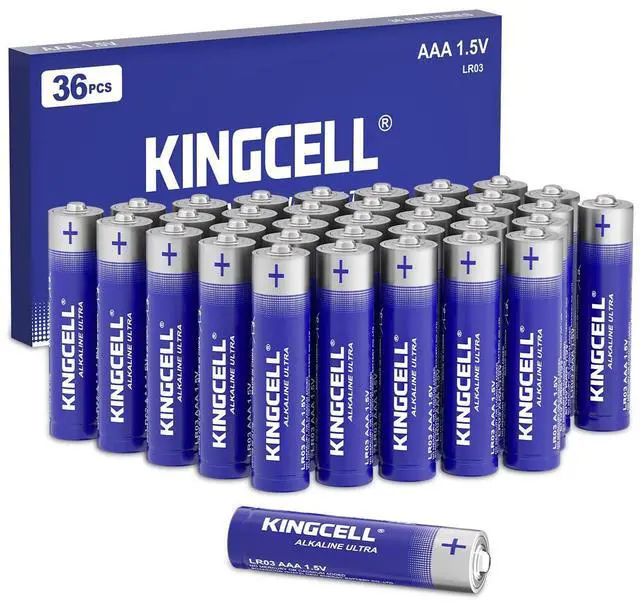 Main image of AAA Batteries 36 Pack 1.5V Triple A Alkaline Batteries, 10-Year Leak Proof Shelf Life with Advanced Anti-Leak Technology,Ultra Long Lasting for All Your Devices