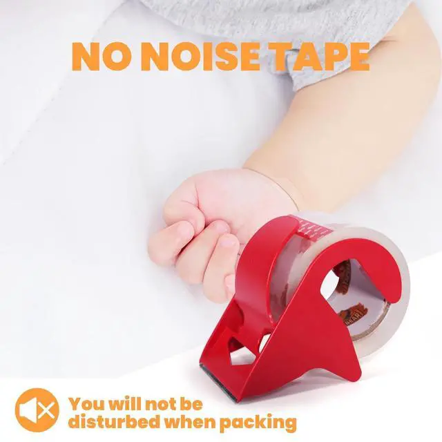 Alt view image 5 of 7 - 1.5" Core Packing Tape Refills No Noise 2.6mil Thick | 1.88" x 22yd Super Clear Packaging Tape for Book Binding, Carton Sealing, Moving, Shipping, 12Rolls
