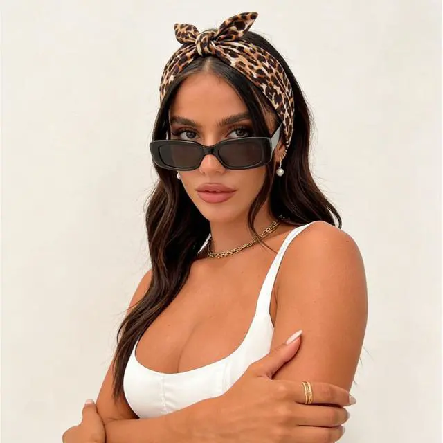 Alt view image 3 of 7 - 6 PCS Adjustable Headbands for Women Knotted Headbands Elastic Non-Slip Fashion Hair Bands for Workout Sports Running Yoga