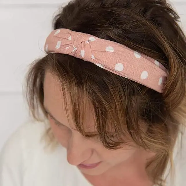 Alt view image 4 of 7 - 8 Pack Boho Vintage Headbands for Women Girls Knotted Headwraps Fashion Hair Hoops Elastic Hair Accessories