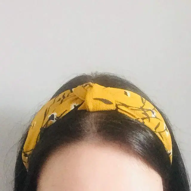 Alt view image 5 of 7 - 8 Pack Boho Vintage Headbands for Women Girls Knotted Headwraps Fashion Hair Hoops Elastic Hair Accessories