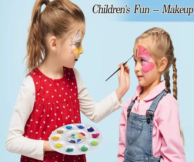 Alt view image 5 of 7 - 46PCS Paint Tray Palettes,Plastic Paint Pallets for Kids or Adult to Paint | Artist Paint Tray Palette,Paint Palettes for Kids,Student to Craft Supplies DIY Art Painting on School Project or Art Class