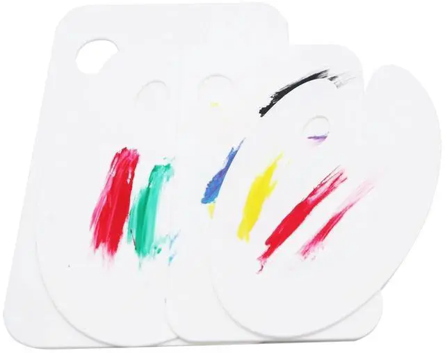 Main image of 4Pcs Acrylic Paint Palette,Paint Pallet,Art Palette,for DIY Art or Oil Watercolor Painting Palette