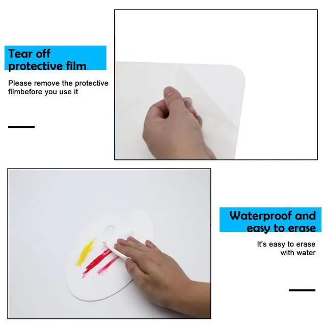 Alt view image 4 of 7 - 4Pcs Acrylic Paint Palette,Paint Pallet,Art Palette,for DIY Art or Oil Watercolor Painting Palette