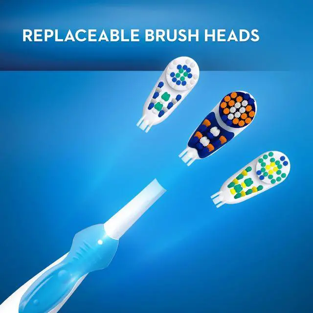 Alt view image 5 of 7 - 3D White Action Power Toothbrush, 1 Count (Colors May Vary), Multi-colored