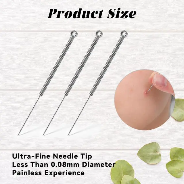 Alt view image 2 of 7 - 100 Pcs Disposable Acne Needles, Blackhead Remover Tools | Blackhead Remover Tools for Acne and Blemishes, Acne Popper Tools, Stainless Steel Comedone Extractor