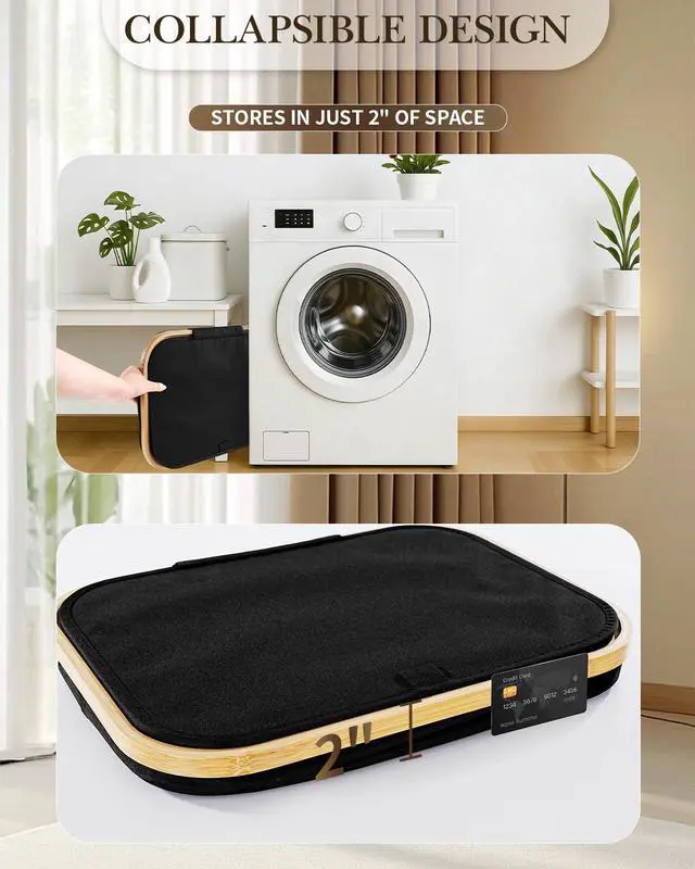 Alt view image 5 of 7 - Laundry Basket with Wheels, 110L Large Rolling Laundry Hamper for Dorm | Clothes Hampers for Laundry with Inner Bag, Collapsible Dirty Clothes Hamper for Bedroom, Bathroom, Laundry Room
