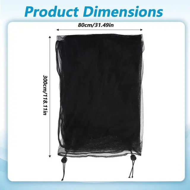 Alt view image 2 of 6 - Large Bird Cage Seed Catcher 31 x 118 inches Adjustable Soft Airy Skirt Guard Birdcage Nylon Mesh Net, Birdcage Cover Skirt Seed Guard for Parrot Parakeet Macaw Round Square Cages