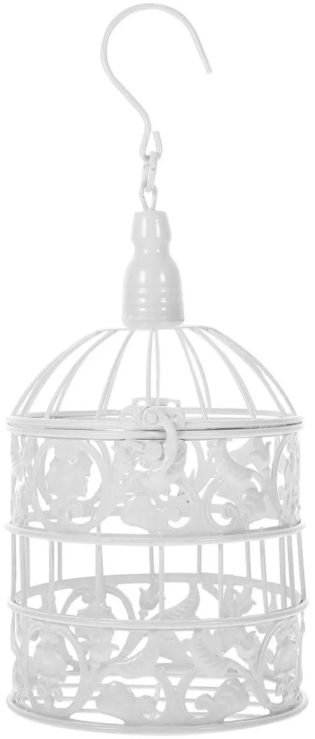 Main image of Metal Bird Cage Centerpiece, Hanging Birdcage Lantern, Birdcage Wedding Centerpiece, for Wedding, Birthday, Party, Home Decoration