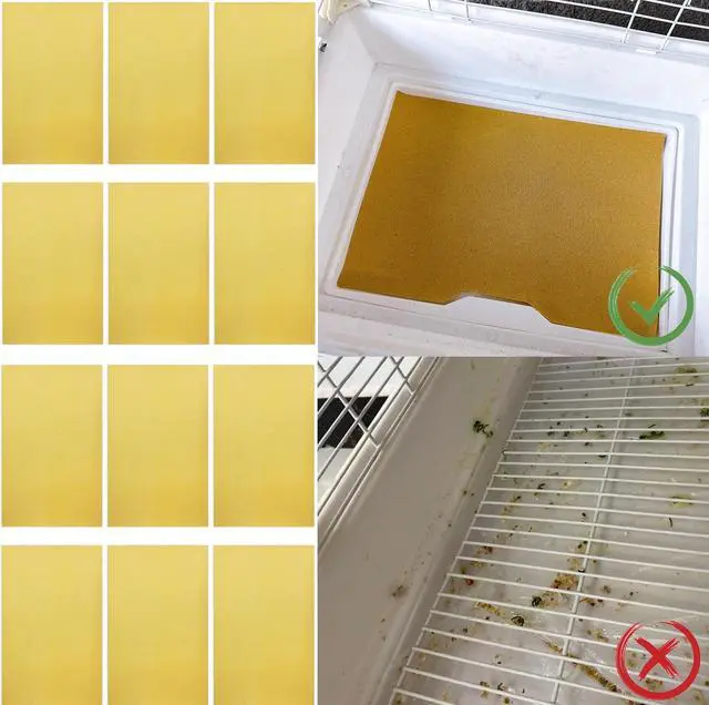 Alt view image 6 of 7 - 20PCS Gravel Paper for Bird Cage,16"x10" Cuttable Sand Paper Liners | Calcium Sandpaper for Hard-Billed Birds,Bird Cage Liners for Parrots,Cockatiels & All Your Feathered Friends