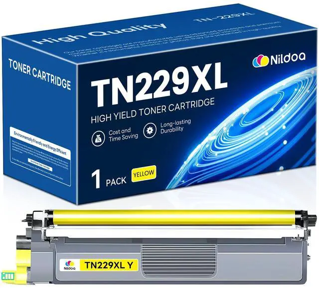 Main image of TN229XL Toner Cartridge Yellow 1 Pack Replacement for Brother TN229XLY | TN-229XL MFC-L3720CDW MFC-L3780CDW HL-L3280CDW Printer Ink Cartridge