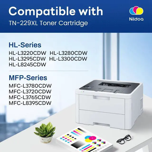 Alt view image 2 of 7 - TN229XL Toner Cartridge Yellow 1 Pack Replacement for Brother TN229XLY | TN-229XL MFC-L3720CDW MFC-L3780CDW HL-L3280CDW Printer Ink Cartridge