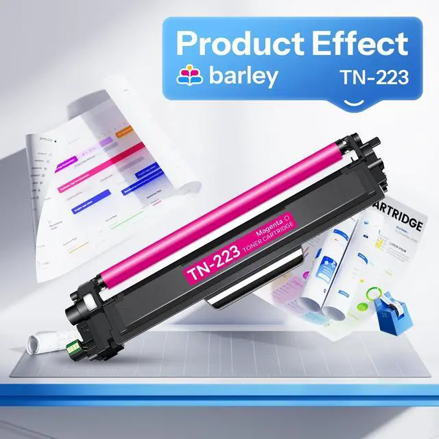 Alt view image 5 of 7 - TN223 TN223M Toner Cartridge Compatible TN223 Toner Replacement for Brother MFC-L3770CDW MFC-L3710CW HL-L3290CDW HL-L3210CW HL-L3270CDW Printer (1 Magenta)