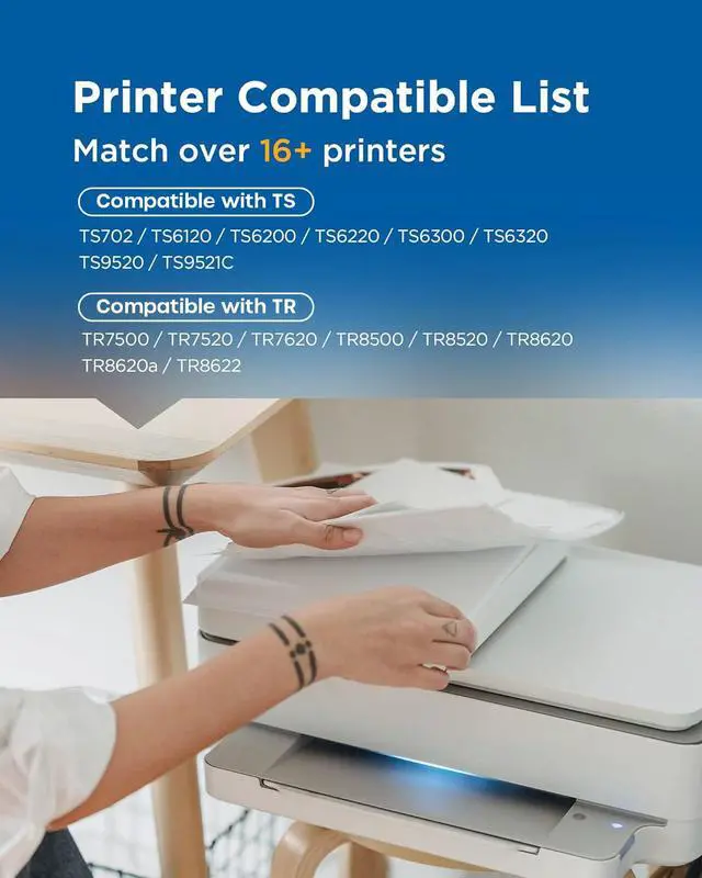 Alt view image 2 of 7 - 280 281 PGI-280XXL CLI-281XXL Compatible Ink Cartridges Compo Pack | Replacement for Canon TR7520 TR8520 TS6120 TS6220 TS8120 TS8220 TS9120 TS9520 TS6320 TS9521C (5 Pack)