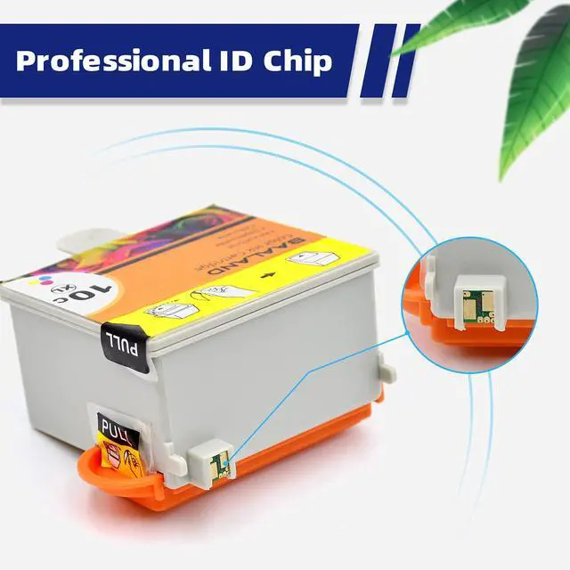 Alt view image 5 of 7 - Compatible Kodak Printer Ink Cartridges 10B 10C Combo Pack | for Kodak ESP3250 ESP5250 5100 5300 5500 6150 ESP3 ESP5 ESP7 ESP9 Hero 7.1, 9.1 (10B Black, 10C Color)