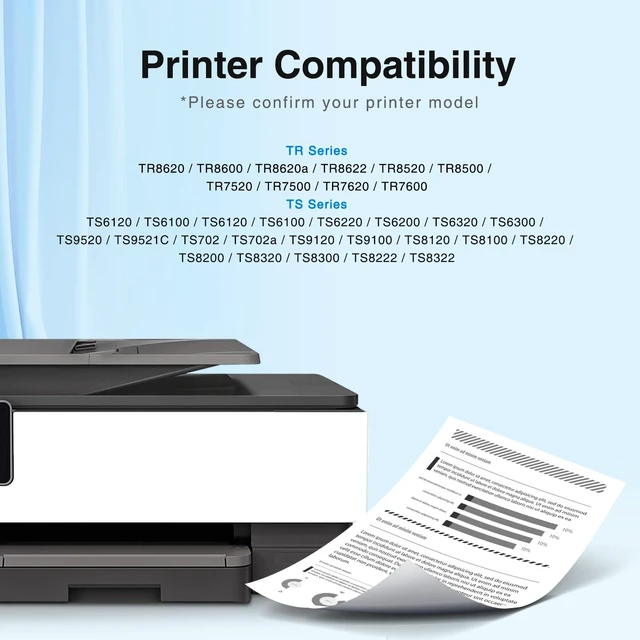 Alt view image 2 of 6 - Replacement for Canon PGI-280 XXL 280XXL PGBK Ink Cartridges 2 Pack | 280XXL Black Ink Cartridge Compatible with Canon Pixma TR8620 TR8620a TR8520 TR7520 TS9120 TS8320 TS8220 TS6120 TS6220 TS6320