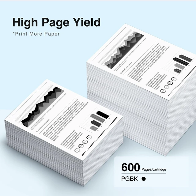 Alt view image 3 of 6 - Replacement for Canon PGI-280 XXL 280XXL PGBK Ink Cartridges 2 Pack | 280XXL Black Ink Cartridge Compatible with Canon Pixma TR8620 TR8620a TR8520 TR7520 TS9120 TS8320 TS8220 TS6120 TS6220 TS6320