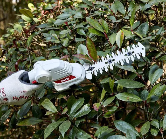 Alt view image 3 of 5 - 7.2V Cordless 2-in-1 Grass & Shrub Shear | 2000mAh Battery, 1300 Cuts/Min, Quick-Change Blades, Type-C Charging & Sealed Gearbox for Safe Gardening