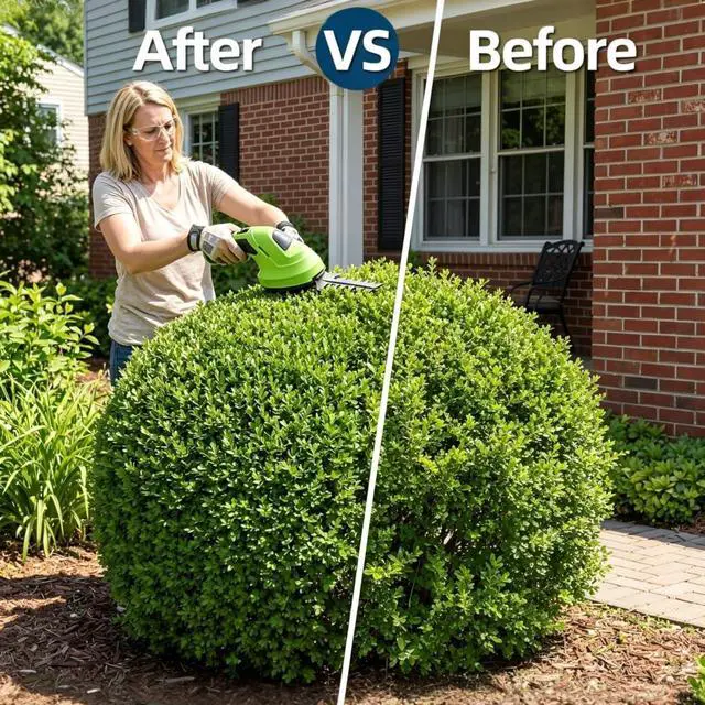 Alt view image 2 of 6 - Cordless Grass Shear & Shrubbery Trimmer - 2 in 1 Handheld Electric Grass Trimmer Hedge Shears/Grass Cutter,for Garden