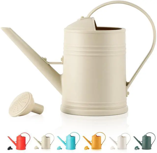 Main image of Watering Can for Indoor Plants, Flower Watering Can, Plastic Water Can for Plants with Sprinkler Head 68 oz, 1/2 Gallons