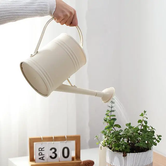 Alt view image 5 of 7 - Watering Can for Indoor Plants, Flower Watering Can, Plastic Water Can for Plants with Sprinkler Head 68 oz, 1/2 Gallons