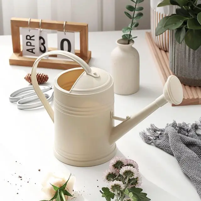 Alt view image 6 of 7 - Watering Can for Indoor Plants, Flower Watering Can, Plastic Water Can for Plants with Sprinkler Head 68 oz, 1/2 Gallons