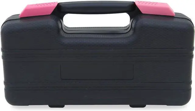 Alt view image 6 of 6 - 39-Piece Household Tool Kit Pink Hand Kits with Storage Case | Portable Toolbox Ideal for Home Repair, College dorm, DIY projects, Furniture Setup, crafting and Daily Household Fixes...
