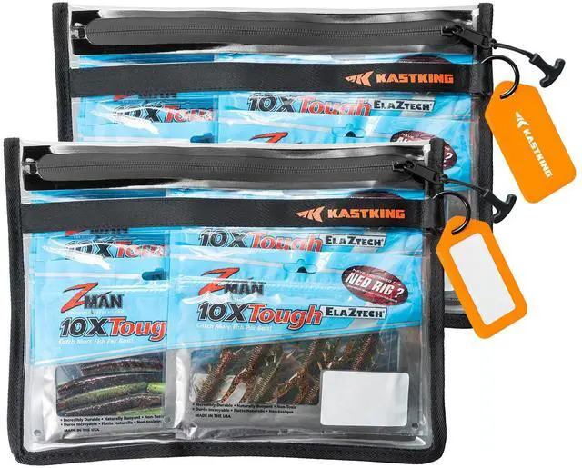 Main image of BaitShield Tackle Storage Bag, Soft Plastic Bait Storage, Medium | Fishing Tackle Bag, Sealed Edges, Water-Resistant Protection, Durable & Tough Build, Large Capacity
