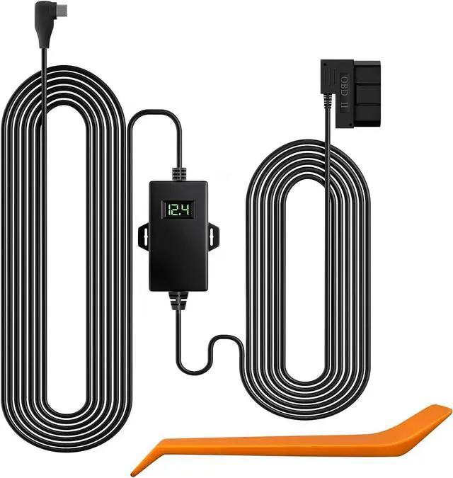 Alt view image 7 of 12 - WOLFBOX USB C Hardwire Kit OBD, Hard Wire Car Charger Cable Kit 12V-24V to 5V, Avoid Dash Cam Battery Drain, Suitable for G840S/G930/G840H/G850/G850PRO/X5/X5 DUO/i07/i17/X3 Dash Cam