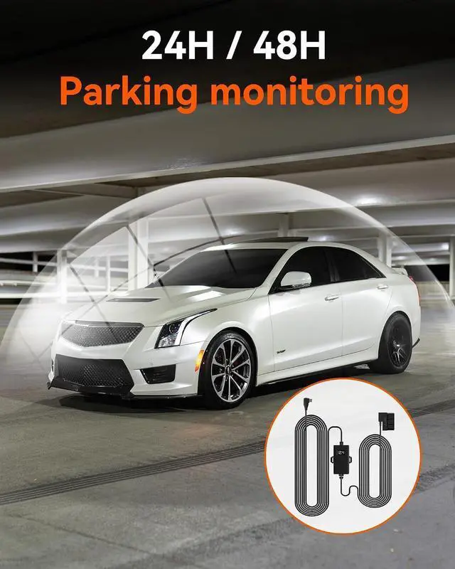 Alt view image 12 of 12 - WOLFBOX USB C Hardwire Kit OBD, Hard Wire Car Charger Cable Kit 12V-24V to 5V, Avoid Dash Cam Battery Drain, Suitable for G840S/G930/G840H/G850/G850PRO/X5/X5 DUO/i07/i17/X3 Dash Cam