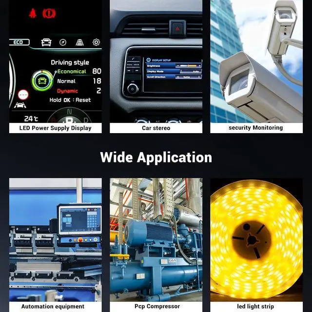 Alt view image 14 of 14 - Adjustable Power Supply with LED Display - AC110V/220V to DC 0-12V Converter 600W 50A Power Supply