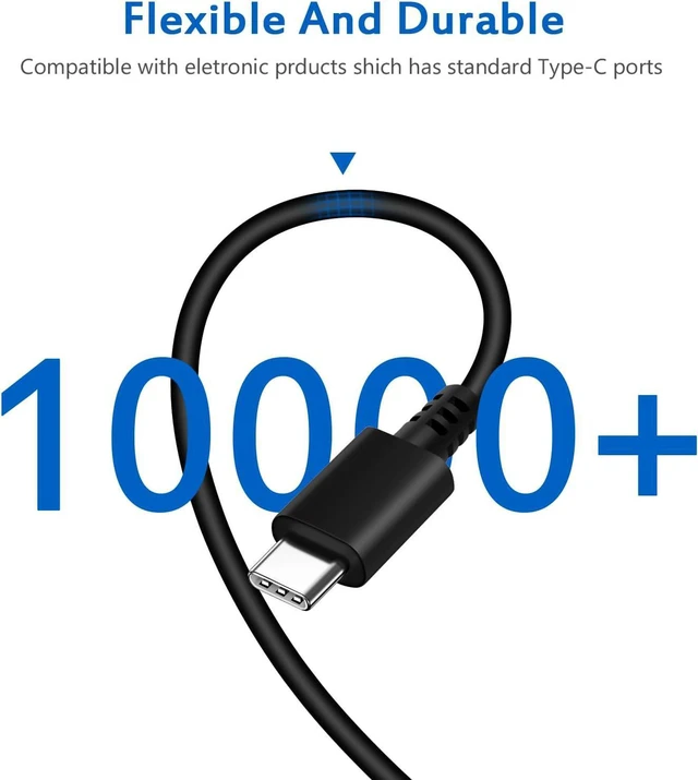 Alt view image 8 of 12 - Chromebook Charger USB C Laptop Charger Compatible with HP, Lenovo, Dell, Acer, Asus, Samsung, Google Type C 45W Universal Power Adapter