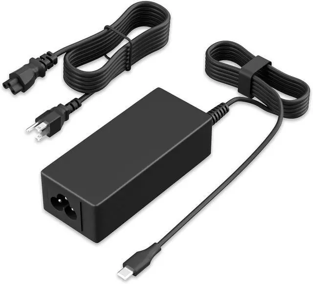 Alt view image 8 of 14 - Universal 45W Chromebook Charger USB-C Laptop Charger Compatible with HP Dell Lenovo Acer Asus Google Series Type C Fast Charging Power
