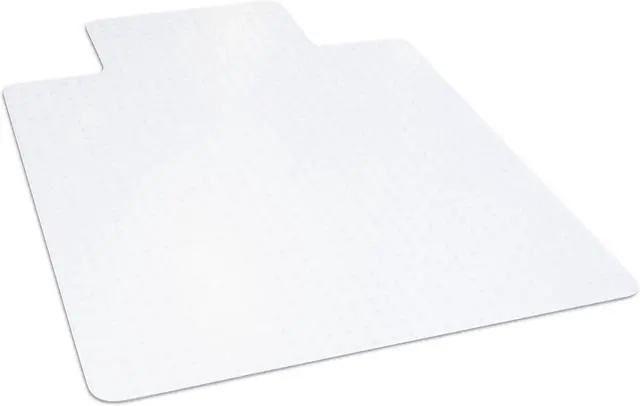 Alt view image 8 of 14 - Dimex Office Chair Mat for Low Pile Carpet with Lip, 36" x 48", Clear
