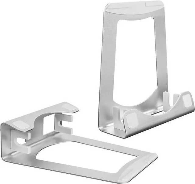 Alt view image 9 of 14 - Mount-It! Vertical Laptop Stand - Aluminum 2 in 1 Riser for Desk | MacBook Air and Pro Holder