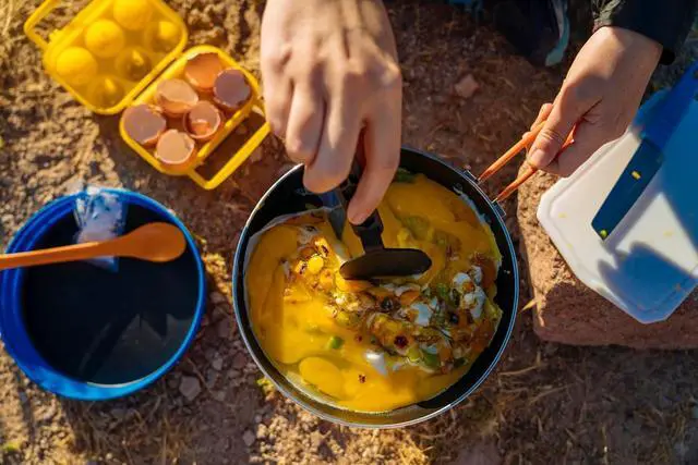 Alt view image 14 of 14 - Jetboil Summit Skillet Non Stick Camping Cookware for Jetboil Backpacking Stoves
