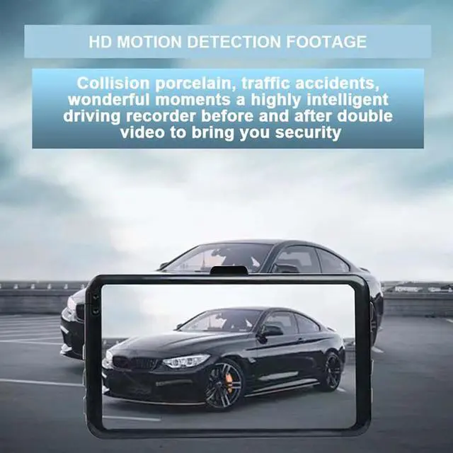 Alt view image 12 of 12 - Dash Cam Car Dash Camera, 1080P Ultra Wide Angle HD Lens, HD Night Vision Car Surveillance Camera, Video Recorder, Hidden Video Recorder, Comes with 32GB Memory Card