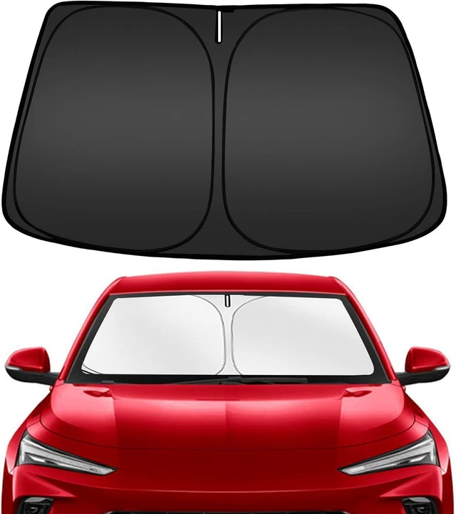 Alt view image 8 of 14 - ARISMOTOR Windshield Sun Shade for Buick Envista 2024-2025 2026, Custom Fit Foldable Front Window Sunshade Sun Visor Protector, Block UV Rays Keep Your Car Cooler
