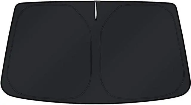 Alt view image 14 of 14 - KUST Windshield Sun Shade for 2020-2025 2026 Jeep Gladiator(JT) Accessories,Sport,Sport S,Overland Rubicon Pickup(NO Sensor)Window Sunshade Sun Visor Protector Foldable Blocks UV Rays Keep Car Cooler