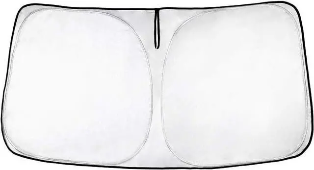 Alt view image 14 of 14 - KUST Windshield Sun Shade for Dodge Caravan Mini Van 2008-2018 2019 2020 (NOT for Dodge Grand Caravan) Window Accessories Sunshade Sun Visor Protector Foldable Block UV Rays